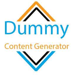 logo wp dummy content generator